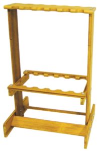 エクセル バンブーロッドスタンド 12本立、プラスチックスタンド 8本立、木製スタンド 14本立 等 4点セット ※注 プロックス バンブーロッドスタンド16 (組立式) PX98616 (ロッド