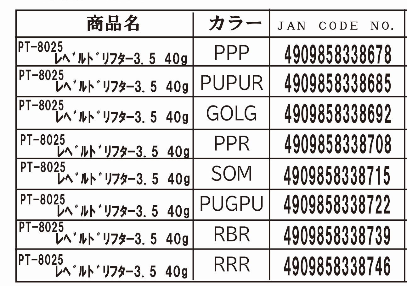 最安値 ティップラン専用エギ レベルドリフター PT-8025 プロトラストPROTRUST ルアー、フライ